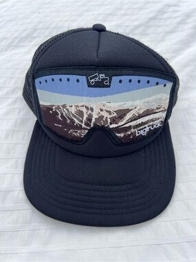 Bigtruck Goggle Original Trucker Hat in Black, Adult OS